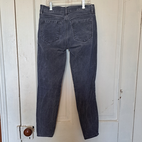 LOFT Charcoal Corduroy Pants - Picture 2 of 5